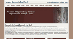 Desktop Screenshot of haywardfoodshelf.net